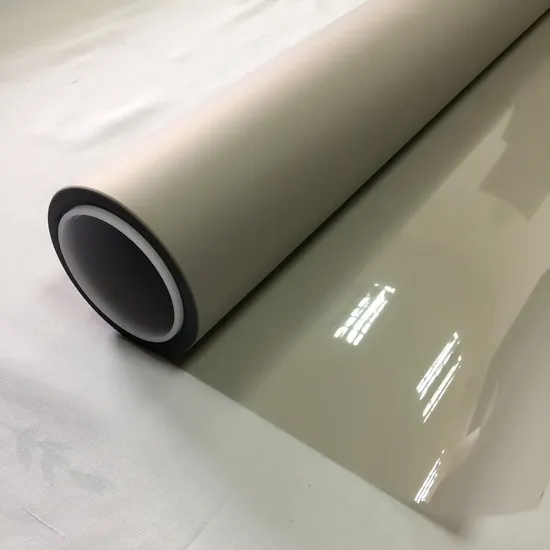 Filme de projeção transparente/folha holográfica autoadesiva