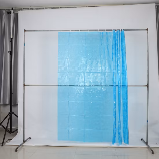 Cortina de chuveiro de plástico PVC